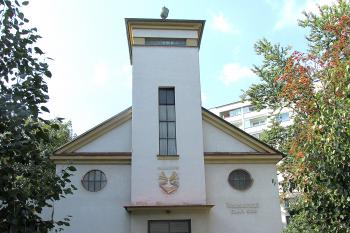 Evangelický kostel v České Třebové. (© Pavel Vítek  09/2024)