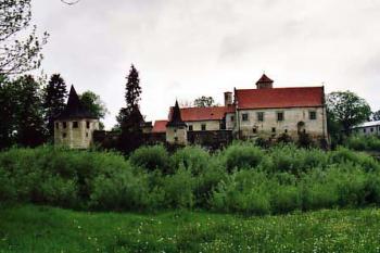 Červená Řečice - zámek, pohled od jihu (© Jiří Cukr 05/2001)