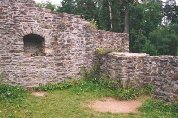 Interier obytné věže (© Petr Šantrůček 07/2004)