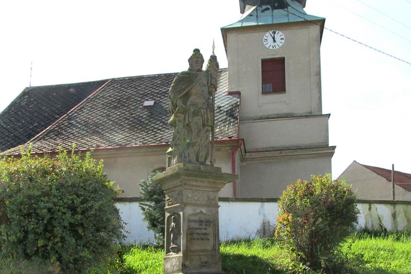 socha sv. Floriána socha sv. Floriána