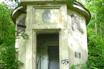 Vodárenský pavilon u nádraží v České Třebové. (© Pavel Vítek  09/2024)