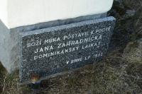 boží muka Jana Zahradníčka