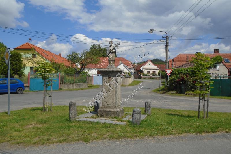 socha sv. Jana Nepomuckého socha sv. Jana Nepomuckého