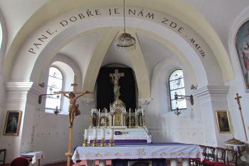 Zděchov-interiér kostela (© Frantalysacek  04/2020)
