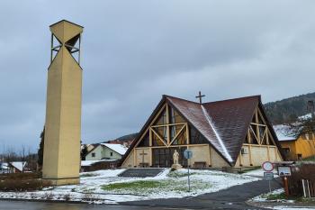 Horní Lideč-kostel (© Martin Pelc 12/2024)