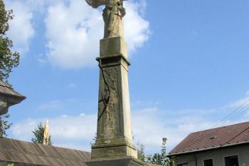 Kříž u rotundy v České Třebové. (© Pavel Vítek  09/2024)