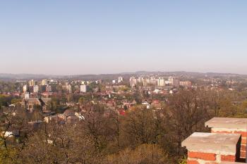 Vyhlídka z horního patra Piastovské věže. ( © Miroslav BITTER 03/2007)