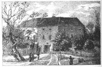 Zaniklý zámek ve Štítině na konci 19. století ( © F. Sláma)