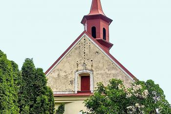 Kaple Navštívení Panny Marie v obci Vidlatá Seč v okrese Svitavy. (© Pavel Vítek 09/2024)