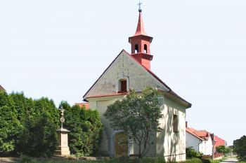 Kaple Navštívení Panny Marie v obci Vidlatá Seč v okrese Svitavy (© Pavel Vítek 09/2024)