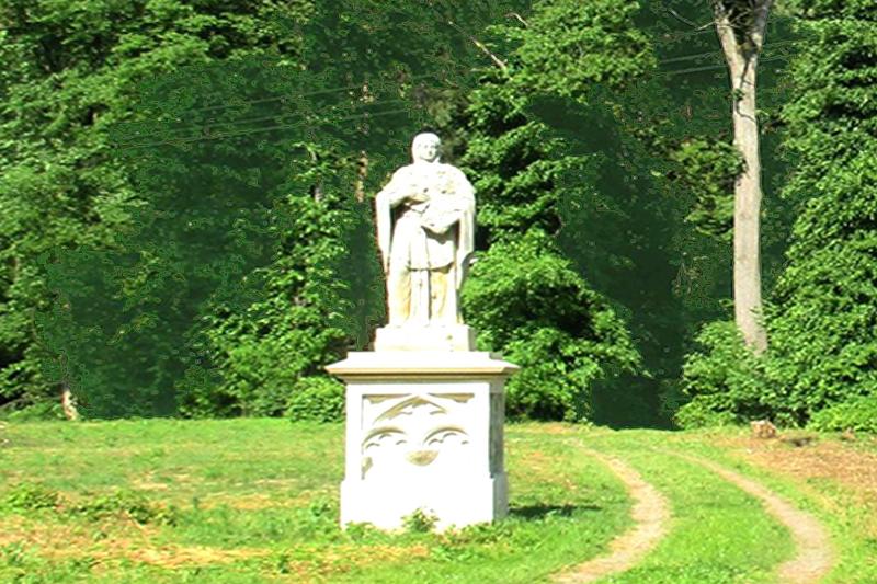 socha sv. Ludmily socha sv. Ludmily