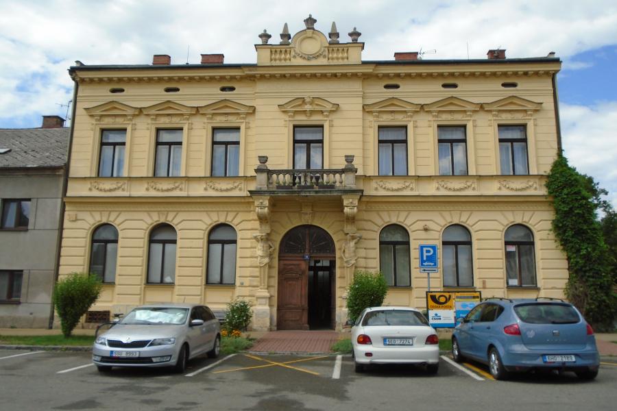 pošta - bývalá záložna