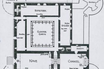  (© https://quinheritage.ie/review-of-quin-abbey-by-michael-houlihan/)