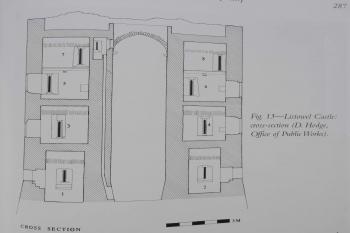  (© C. Manning, From Ringforts to Fortified Houses, kapitola Listowel Castle, Listowel, County Kerry, G. D. Rourke, str. 273-298, Wordwell Ltd, 2007, ISBN 978-1-905569-16-8)