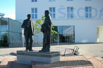 Laurin a Klement (© B. Stejskalová 06/2020)