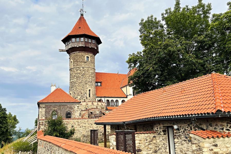 vyhlídková věž Hněvín