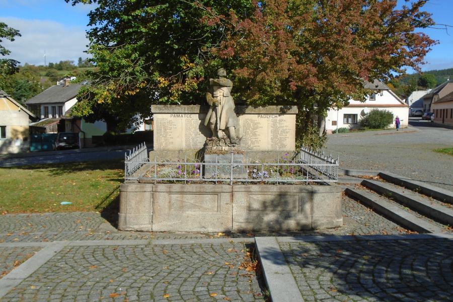 pomník padlým I. a II. světové války