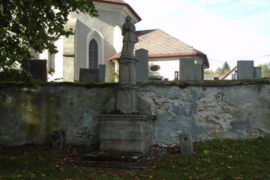 socha sv. Jana Nepomuckého