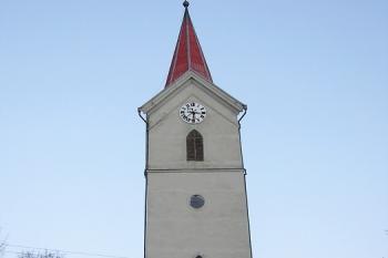 průčelní věž kostela sv. Anny ( © Jan P. Štěpánek 01/2008)