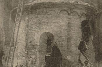  (© Karel B. Mádl: Zbořený kostel sv. Jana na Zábradlí v Praze, Památky archaeologické a místopisné XVII/5, Praha 1897a)