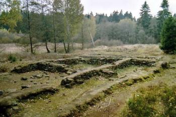 Zaniklá vesnice Pfaffenschlag (© Jiří Cukr 10/2003)
