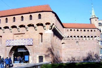 Městské opevnění v polském Krakově (© Pavel Vítek 09/2011)