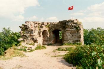 Věž hradu Kumburka ( © Jiří Čížek 08/1997)