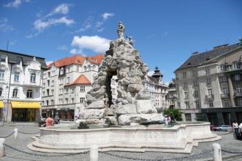 kašna parnas na Zelném trhu ( © Jan P. Štěpánek 06/2009)