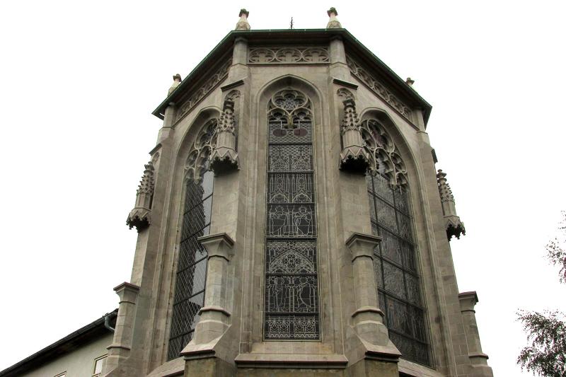 dílna a vzorkovna malírny chrámových oken