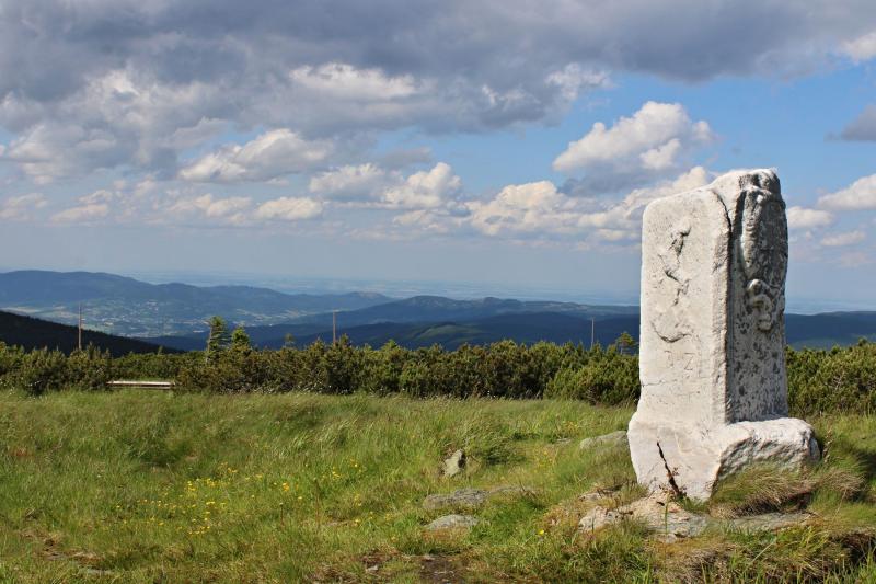 historický trojmezník na Pradědu