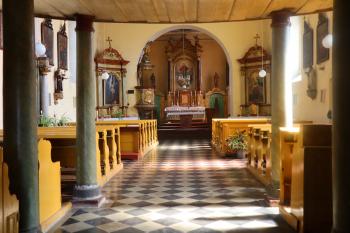 Velká Jesenice-kostel (© Alena Říhová 09/2021)