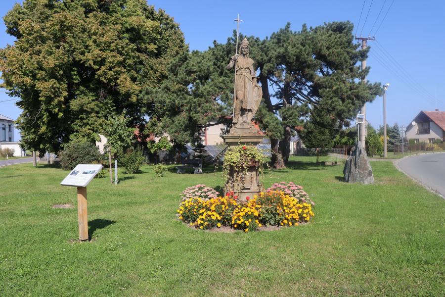 socha sv. Václava