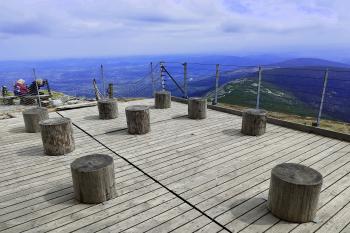 Vyhlídka z poštovny (© M. Roudová 05/2024)