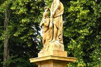 sousoší Křest Krista