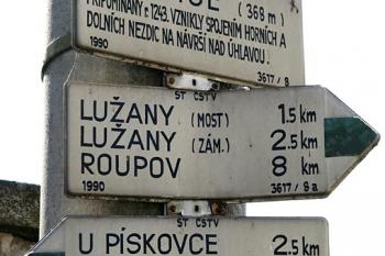 Rozcestník ( © Luděk Pitter 10/2005)