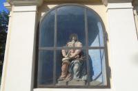 výklenková kaple Panny Marie