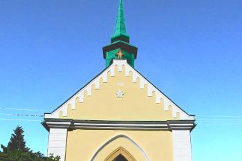 Kaple sv. Jana Nepomuckého v Nové Vsi u Jarošova v okrese Svitavy. (© Pavel Vítek  09/2025)