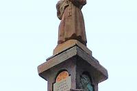 sloup  se sochou sv. Antonína Paduánského