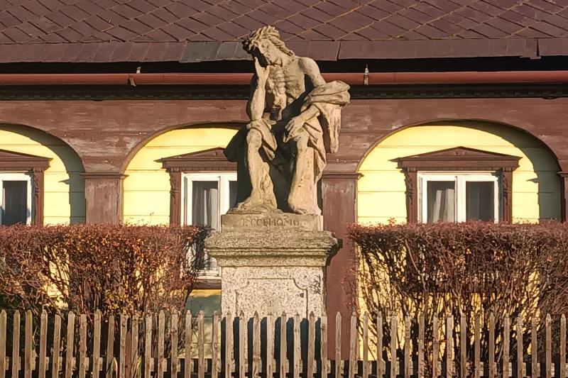 socha Bolestného Krista socha Bolestného Krista