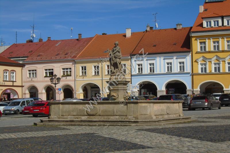 kašna se sochou Amfitrité