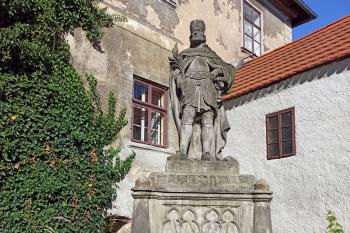 socha sv. Václava (© Harald Neisser 11/2023)