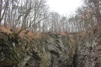 poslední naměřená hloubka - 404 metrů (© Luděk Vláčil, 11/2014)