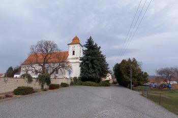 Bořetice-kostel (© Zdeněk Zouhar 03/2025)