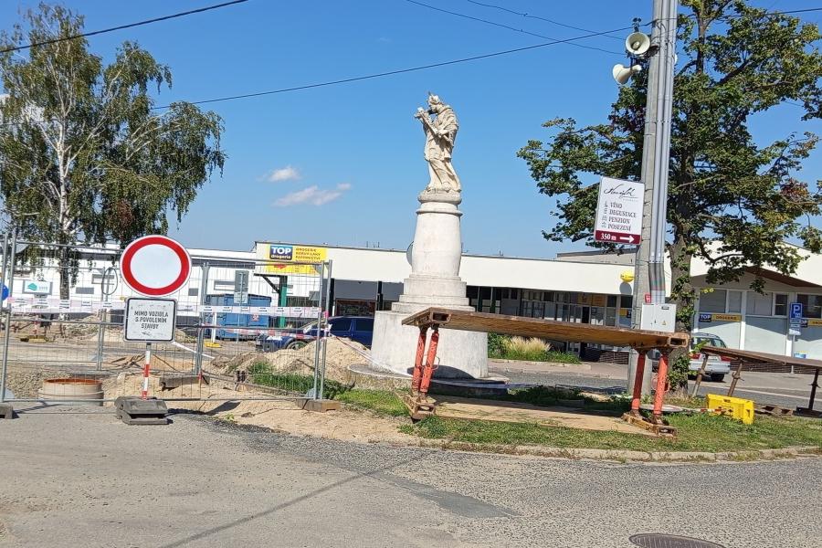 socha sv. Jana Nepomuckého