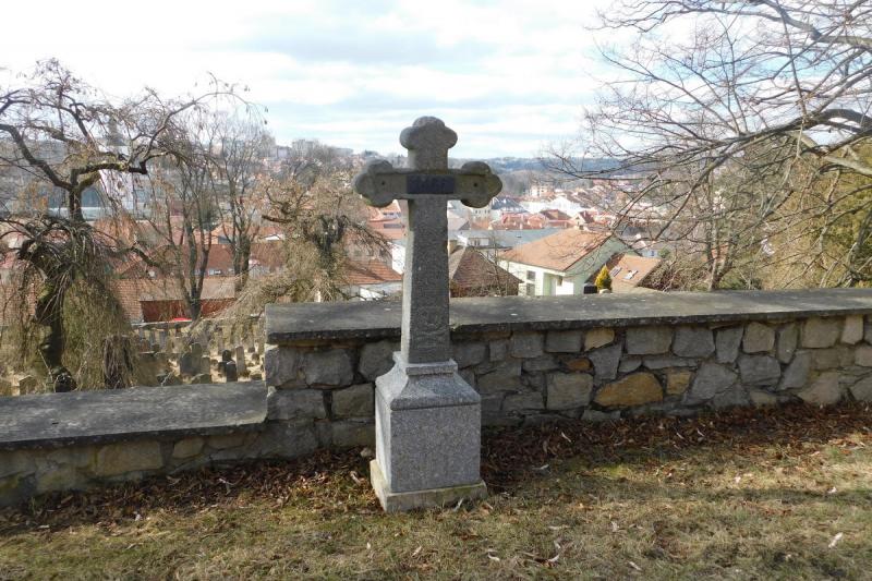 kříž nad hrobem pruských vojáků z války 1866