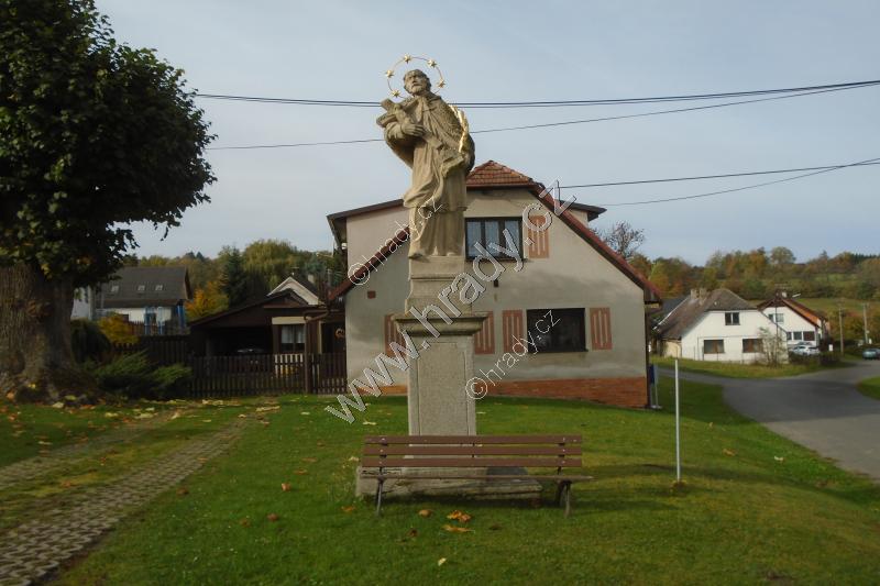 socha sv. Jana Nepomuckého