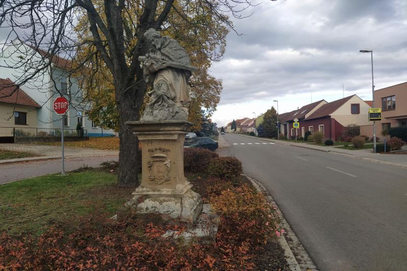 socha sv. Jana Nepomuckého