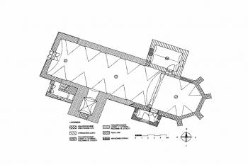  (© P. Dohnalová, M. Novotná - Nové poznatky ke stavebnímu vývoji kostela sv. Štěpána v Malešovicích, Dějiny staveb 2011, Klub Augusta Sedláčka, Plzeň 2012)