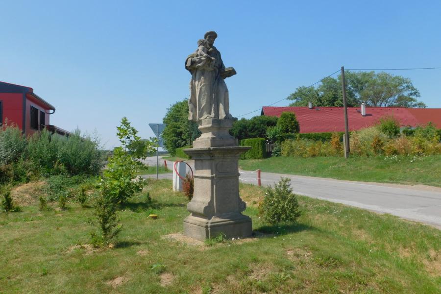 socha sv. Antonína Paduánského
