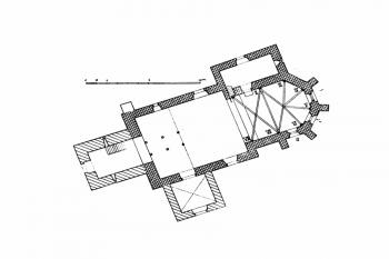  (© Alžběta Birnbaumová, Libuše Jansová: Soupis památek historických a uměleckých v Čechách, sv. 44 Politický okres čáslavský, Archaelogická komise při České akademii věd a umění, Praha 1929)